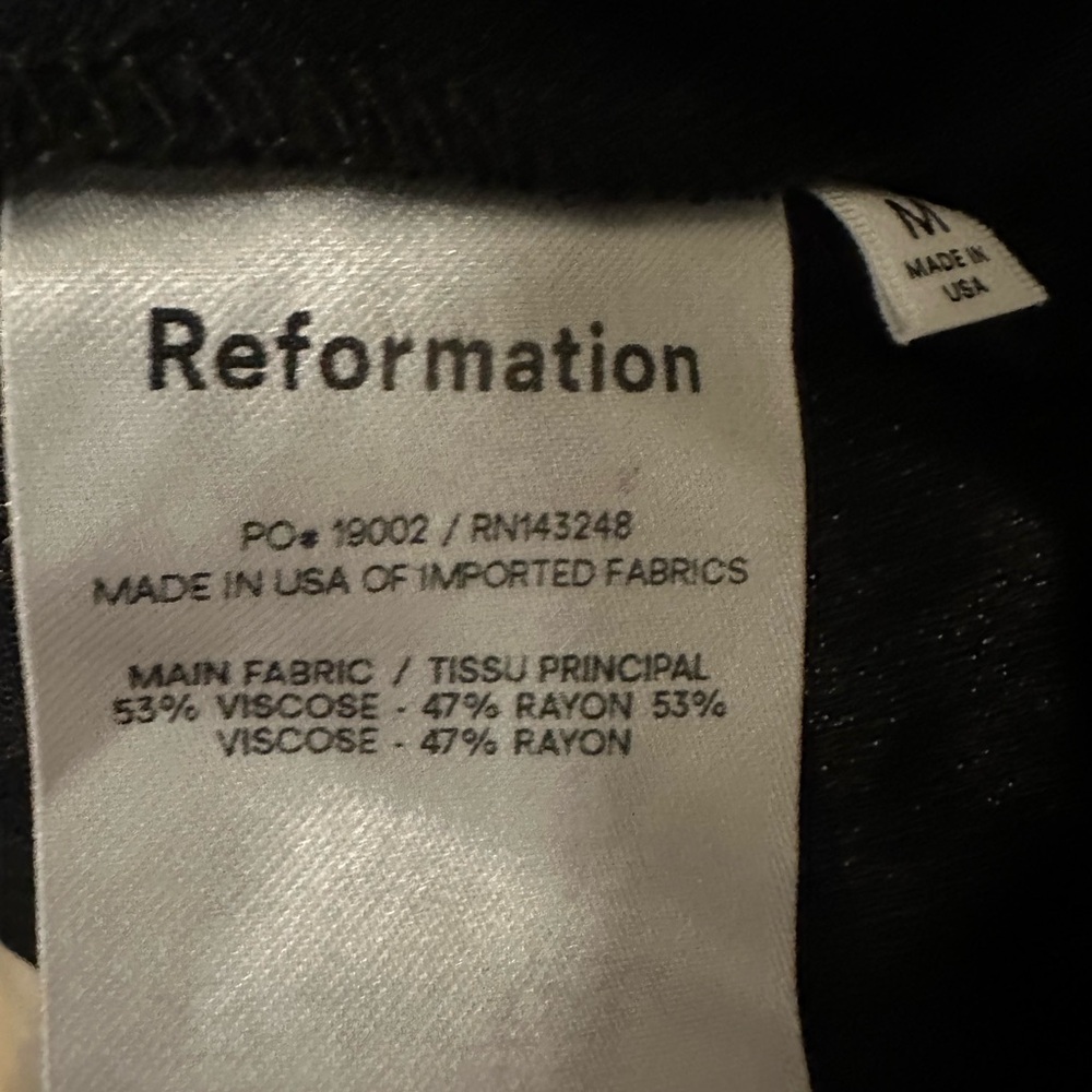 Reformation Marlowe Dress - Size Medium - Picture 6 of 6